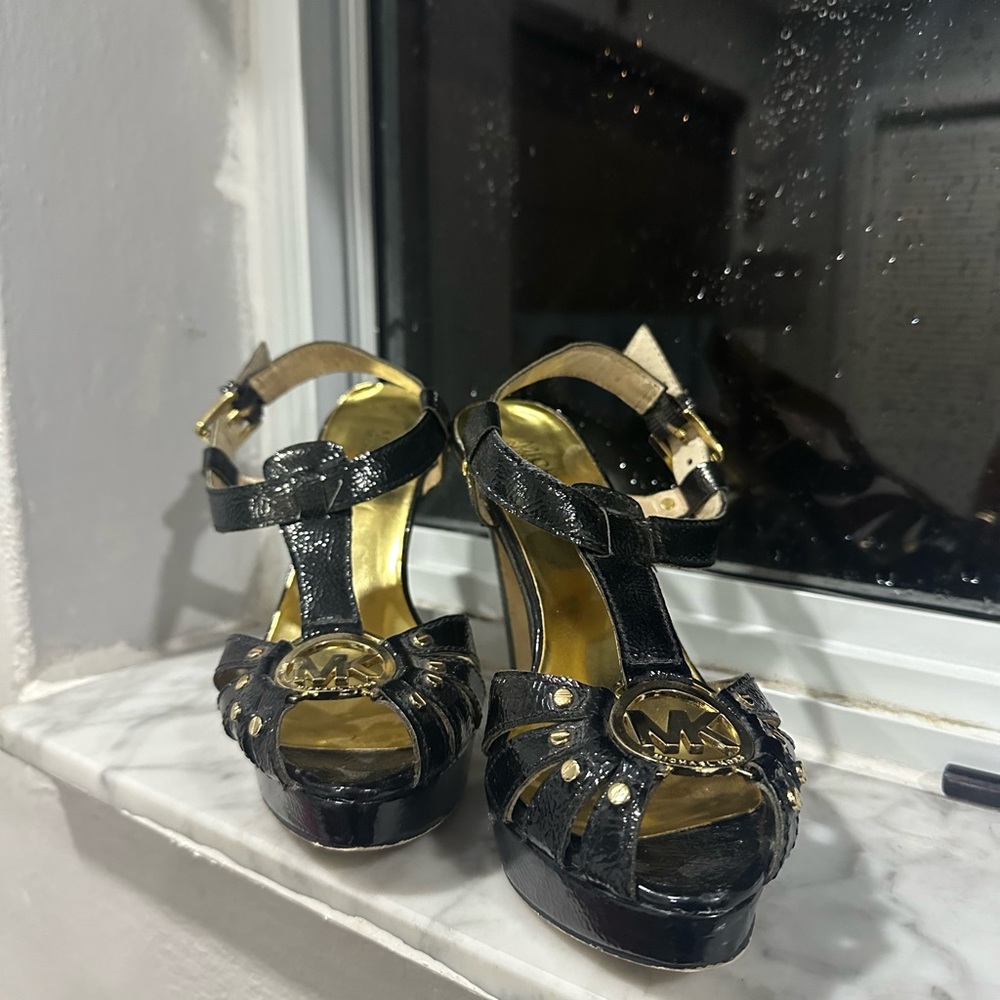 MK High Heels black
